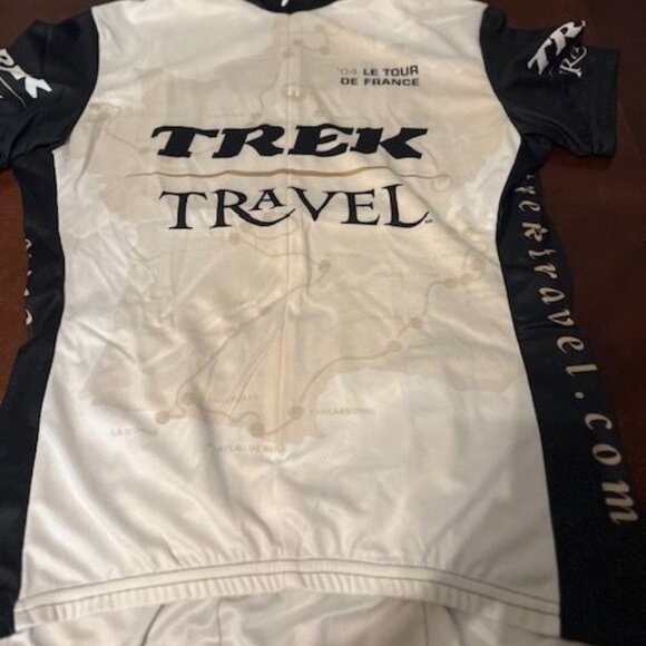 Trek Travel 04 Le Tour De France Womens Cycling Jersey M vintage - Picture 2 of 9